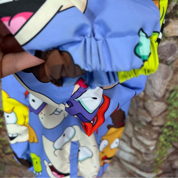 RARE MEMBERS ONLY X RUGRATS Hooded Windbreaker, M - Picture 8 of 16